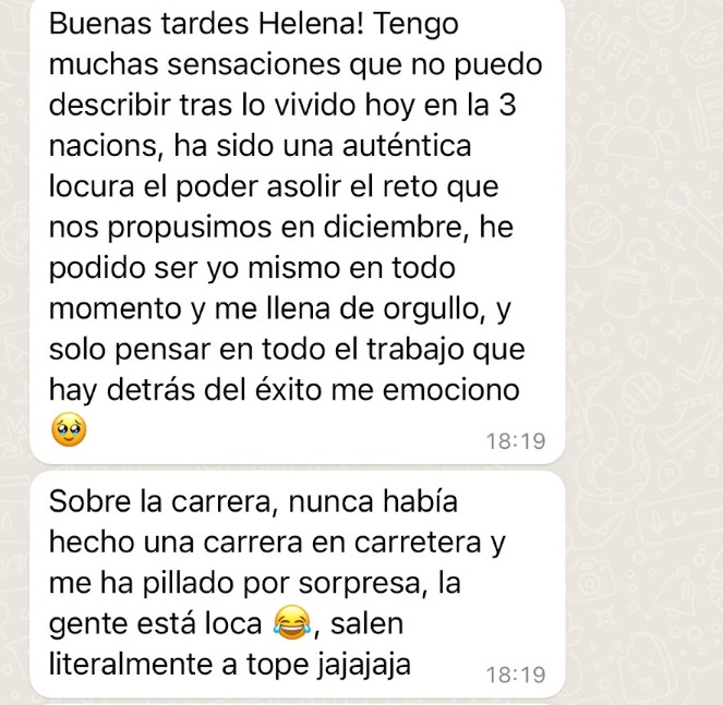 Testimonio de un ciclista de HM Biking